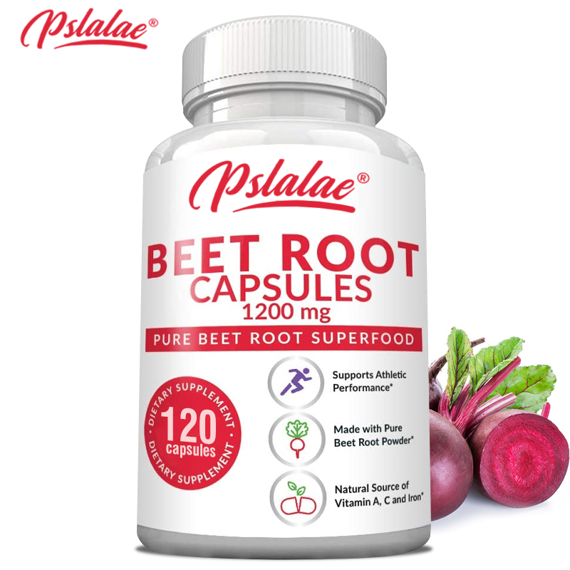 Health Wellness Vitamins - Capsule di Barbabietola - Favoriscono una