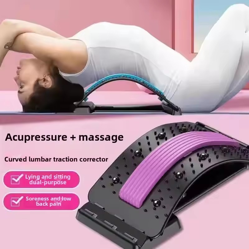 Back Stretcher Lumbar - Massaggiatore Magnetico per Schiena, Rilassante Muscolare,
