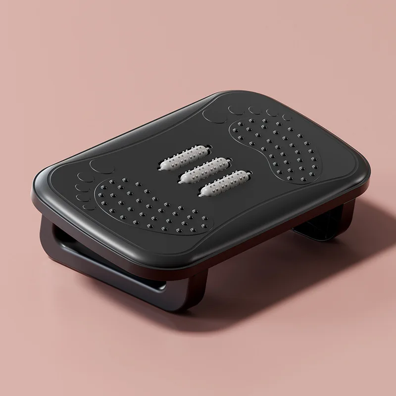 Reflexology Foot Roller - Barba di cuoio sotto il poggiapiedi