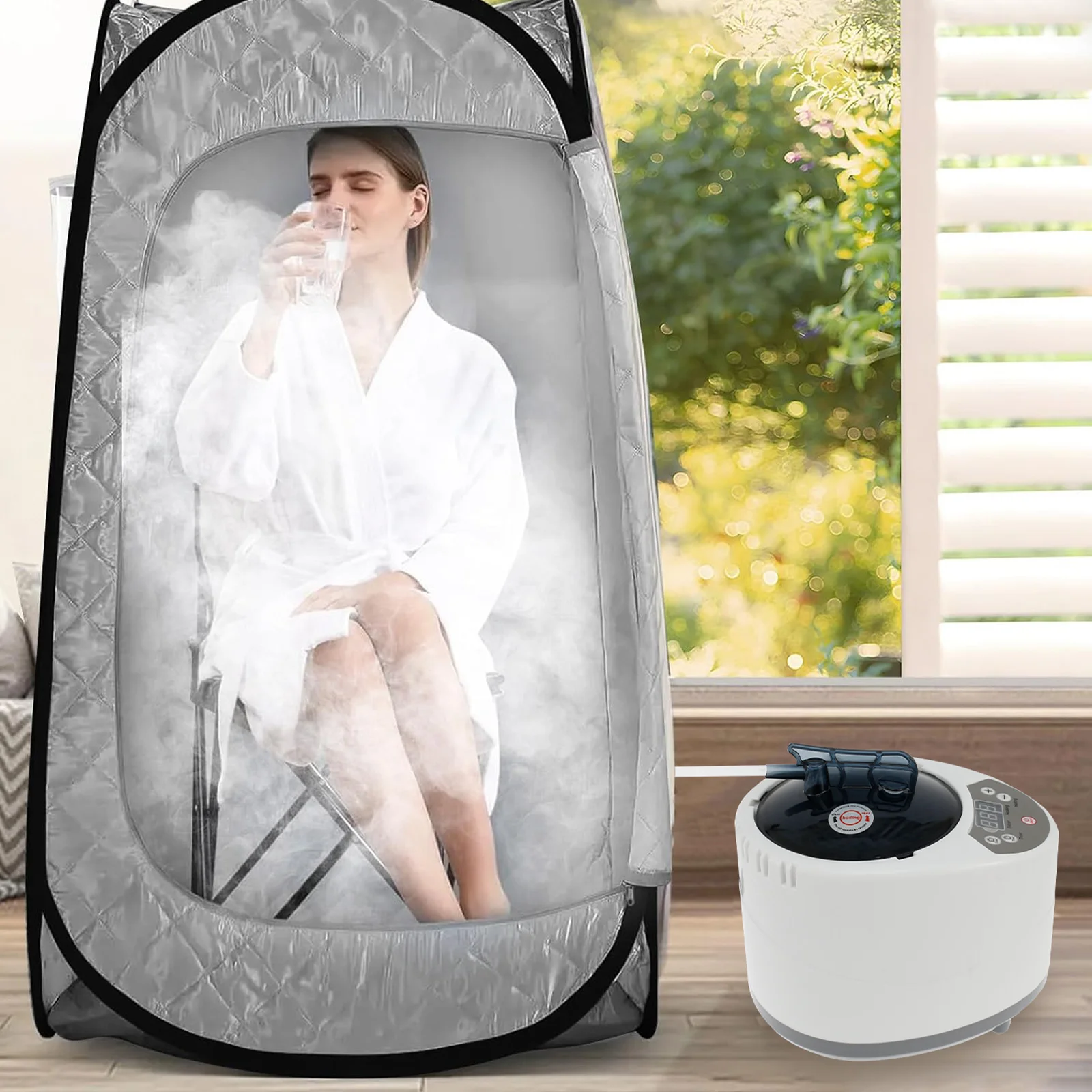 Nuovo 3L Sauna Macchina A Vapo - Sauna Blanket Infrared recensione e prezzo