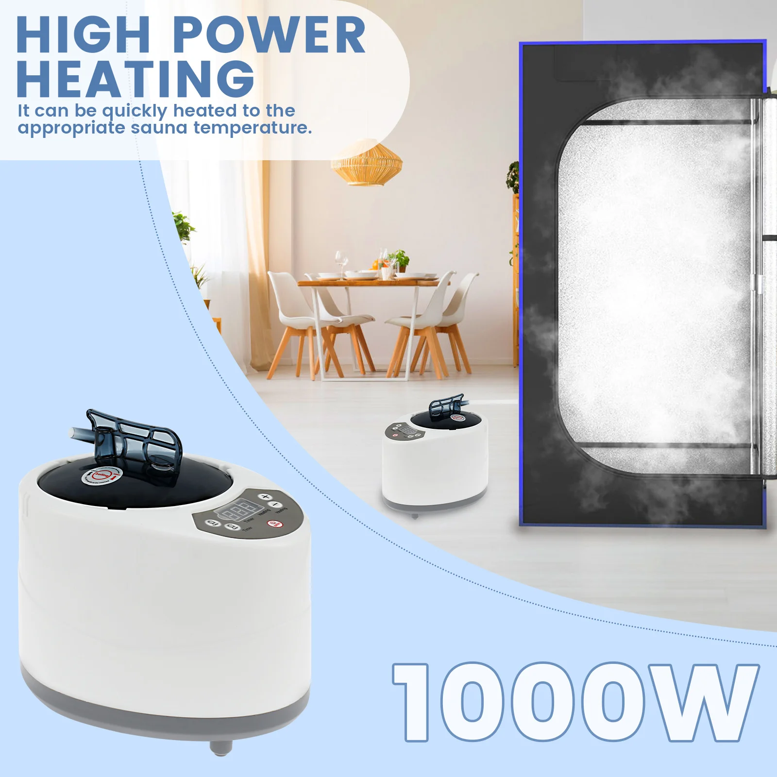 Nuovo 3L Sauna Macchina A Vapo - Sauna Blanket Infrared recensione e prezzo