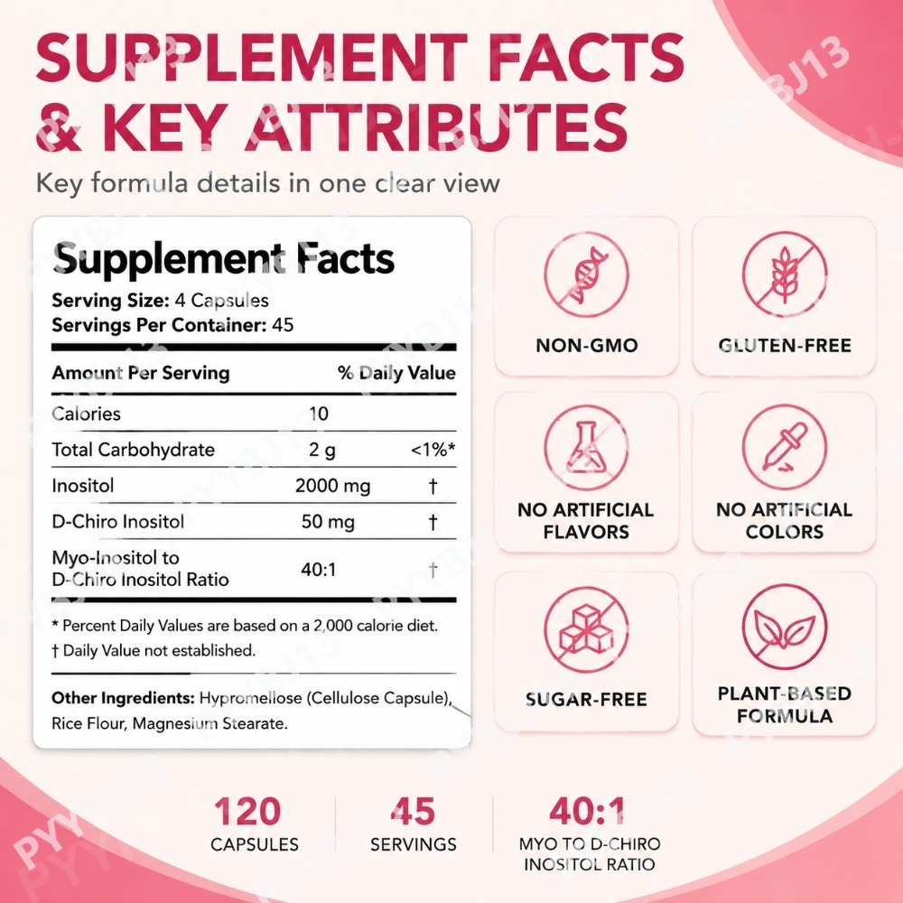 DHOP 40:1 Capsule di Myo D-Chi - Health Wellness Vitamins recensione e prezzo